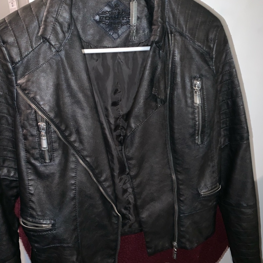 leather jacket
